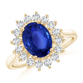 Oval AAA Blue Sapphire