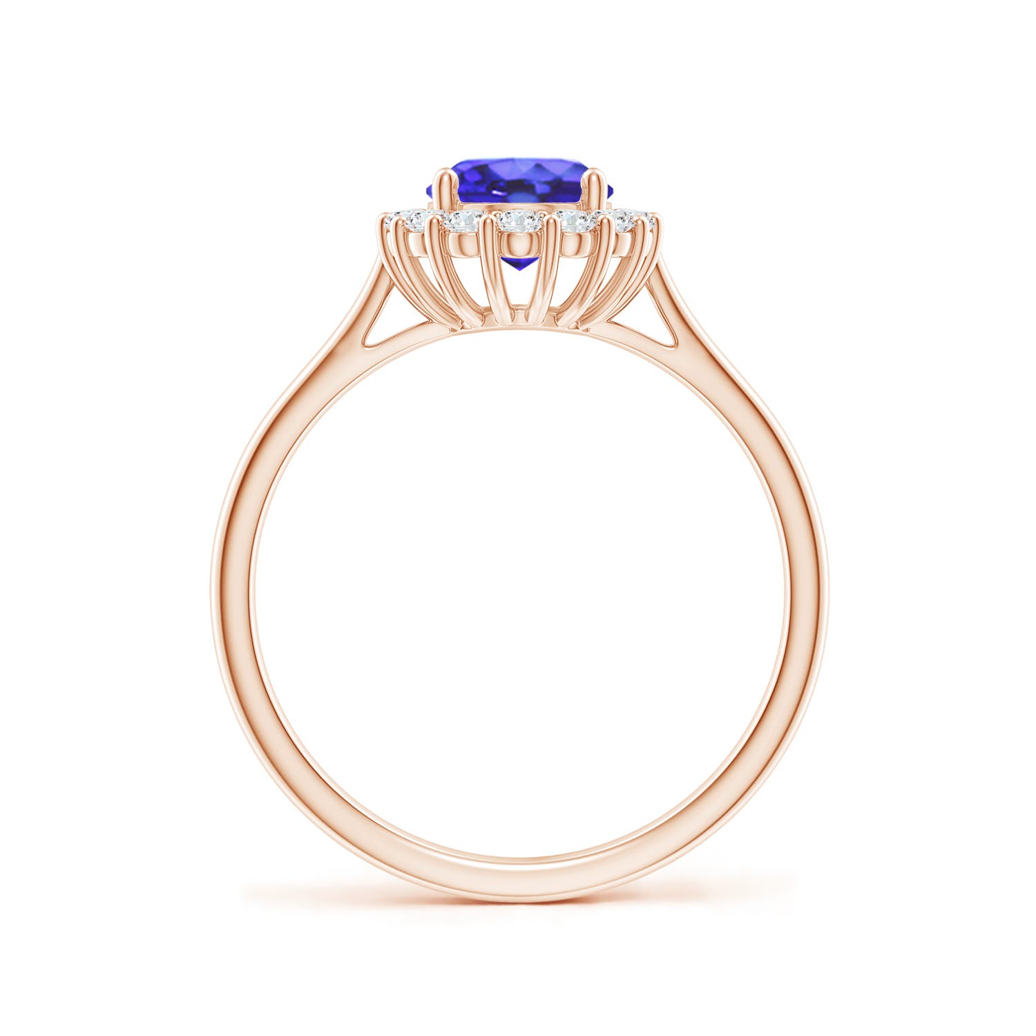 AA - Tanzanite / 1.54 CT / 14 KT Rose Gold