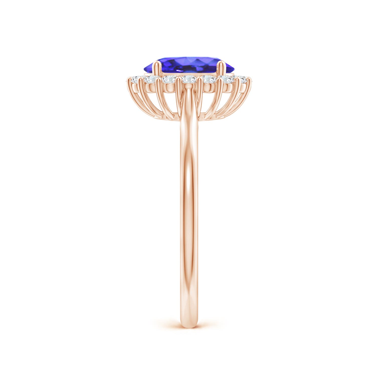 AA - Tanzanite / 1.54 CT / 14 KT Rose Gold