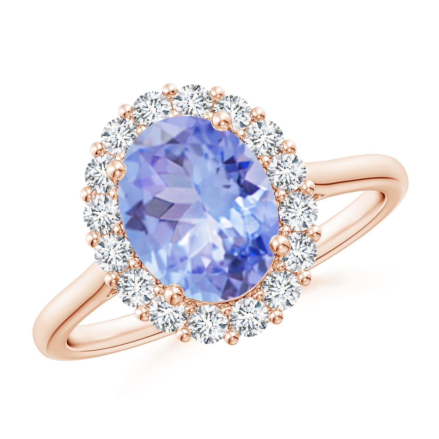 A - Tanzanite / 2.3 CT / 14 KT Rose Gold