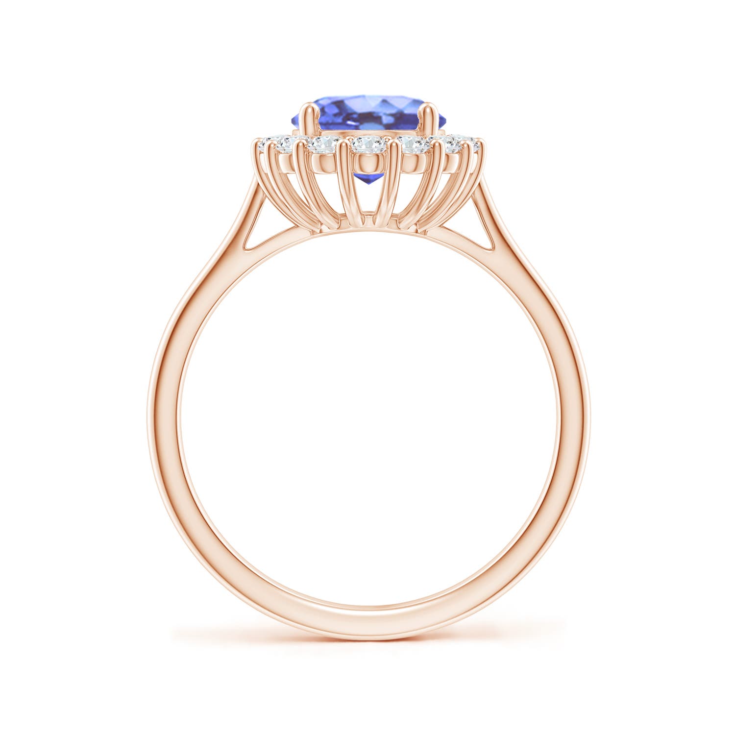 A - Tanzanite / 2.3 CT / 14 KT Rose Gold