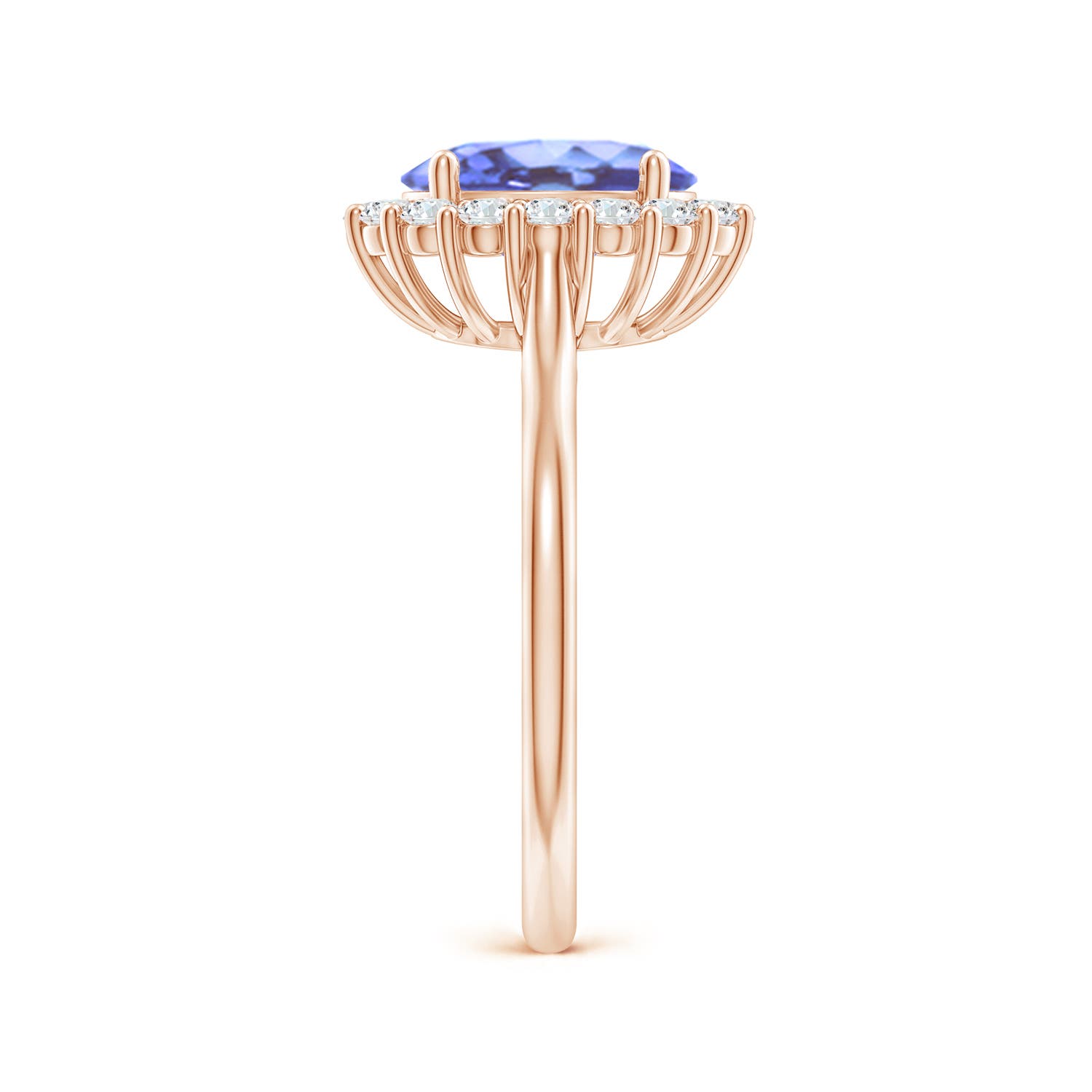 A - Tanzanite / 2.3 CT / 14 KT Rose Gold