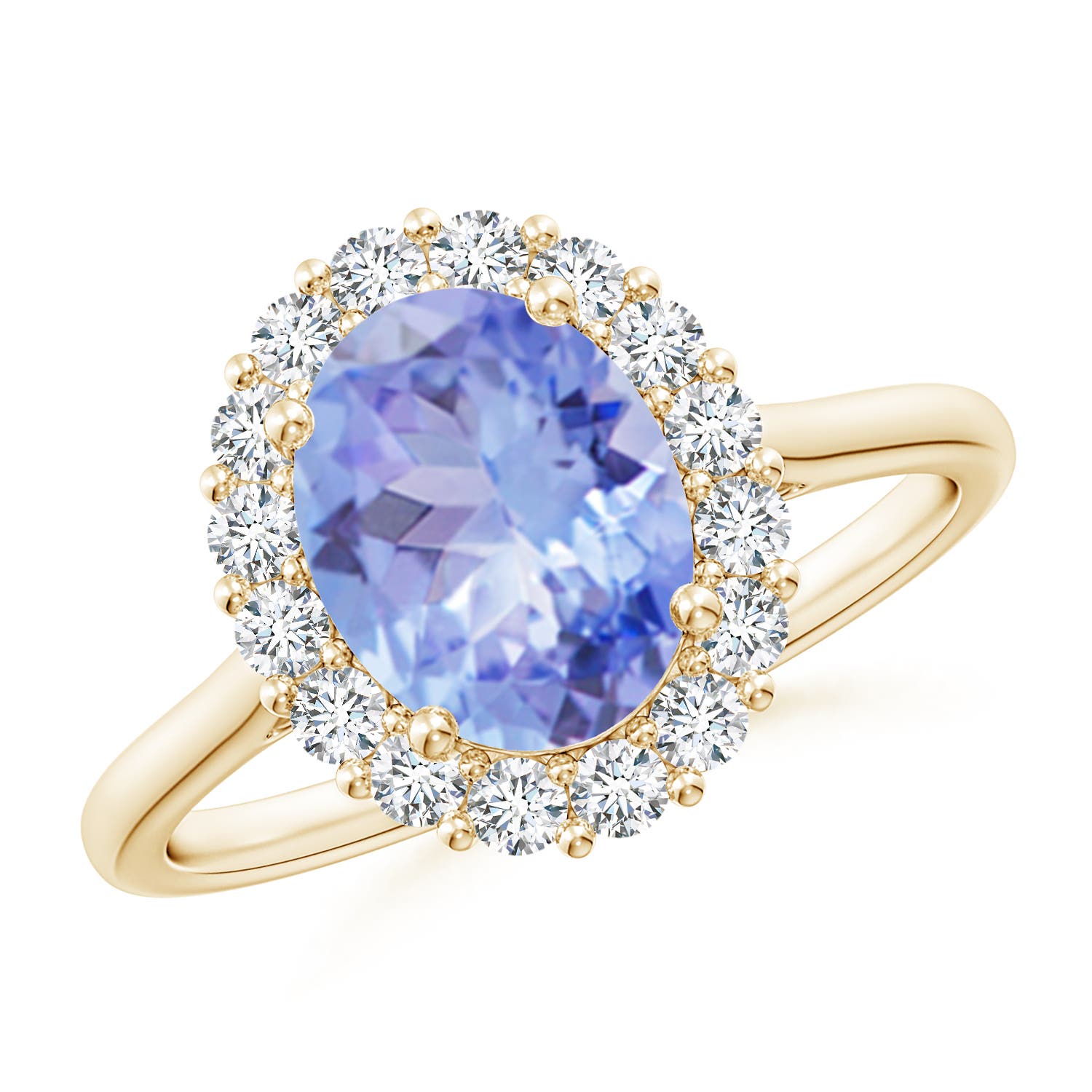 A - Tanzanite / 2.3 CT / 14 KT Yellow Gold