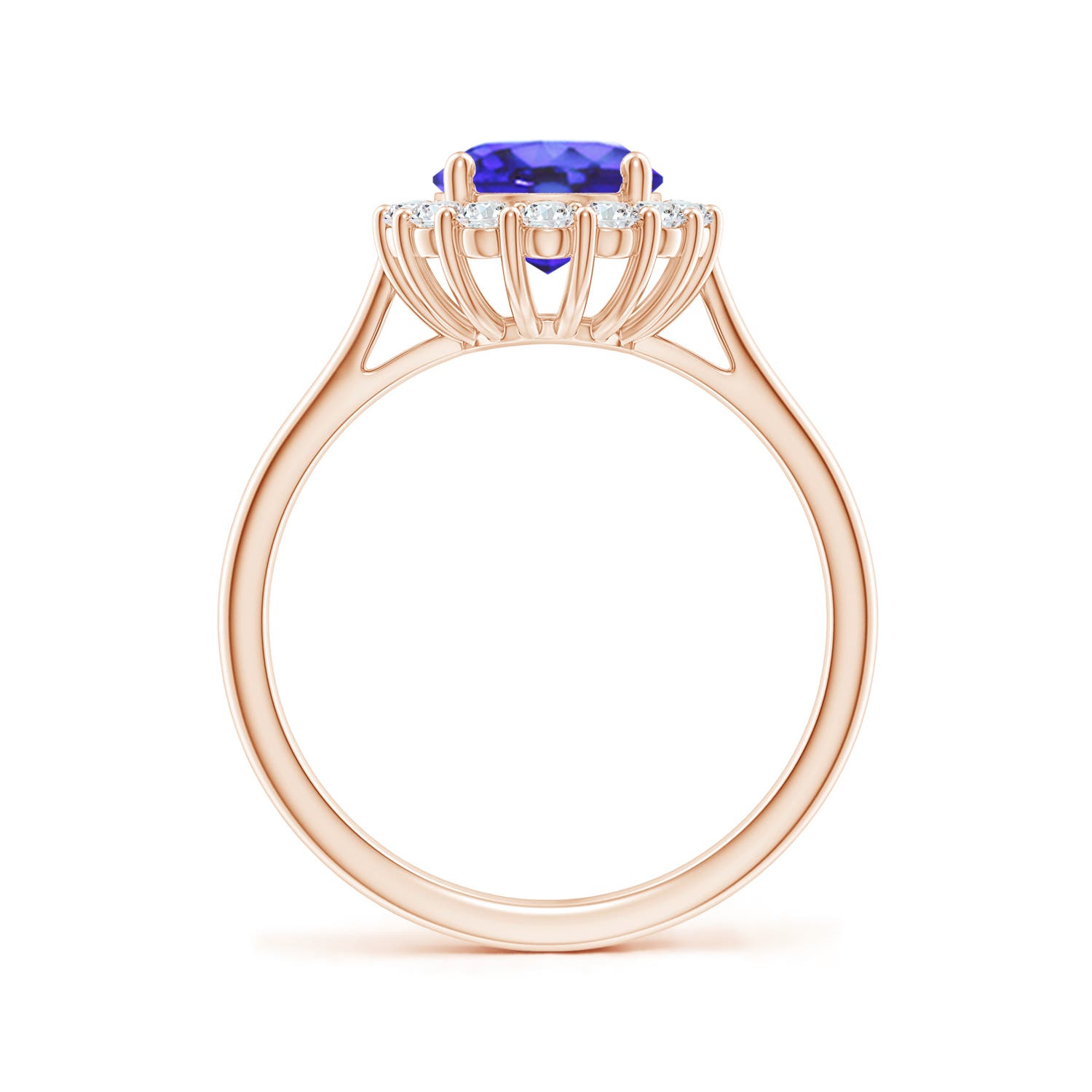 AA - Tanzanite / 2.3 CT / 14 KT Rose Gold