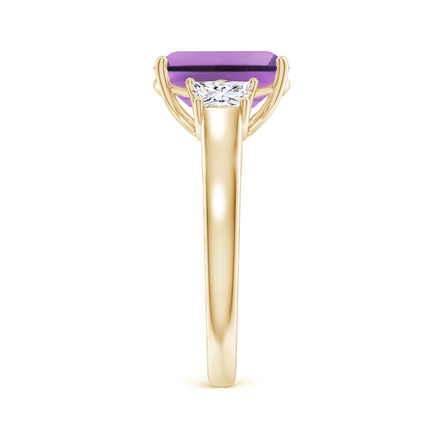 A- Amethyst / 3.22 CT / 14 KT Yellow Gold