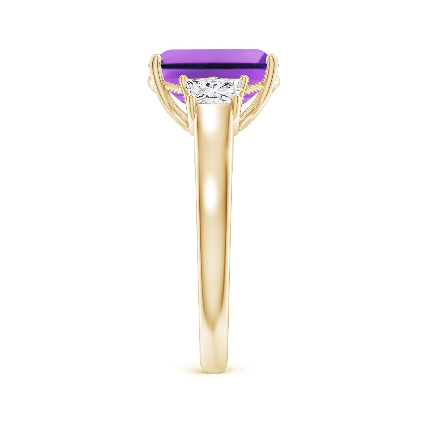 AA- Amethyst / 3.22 CT / 14 KT Yellow Gold