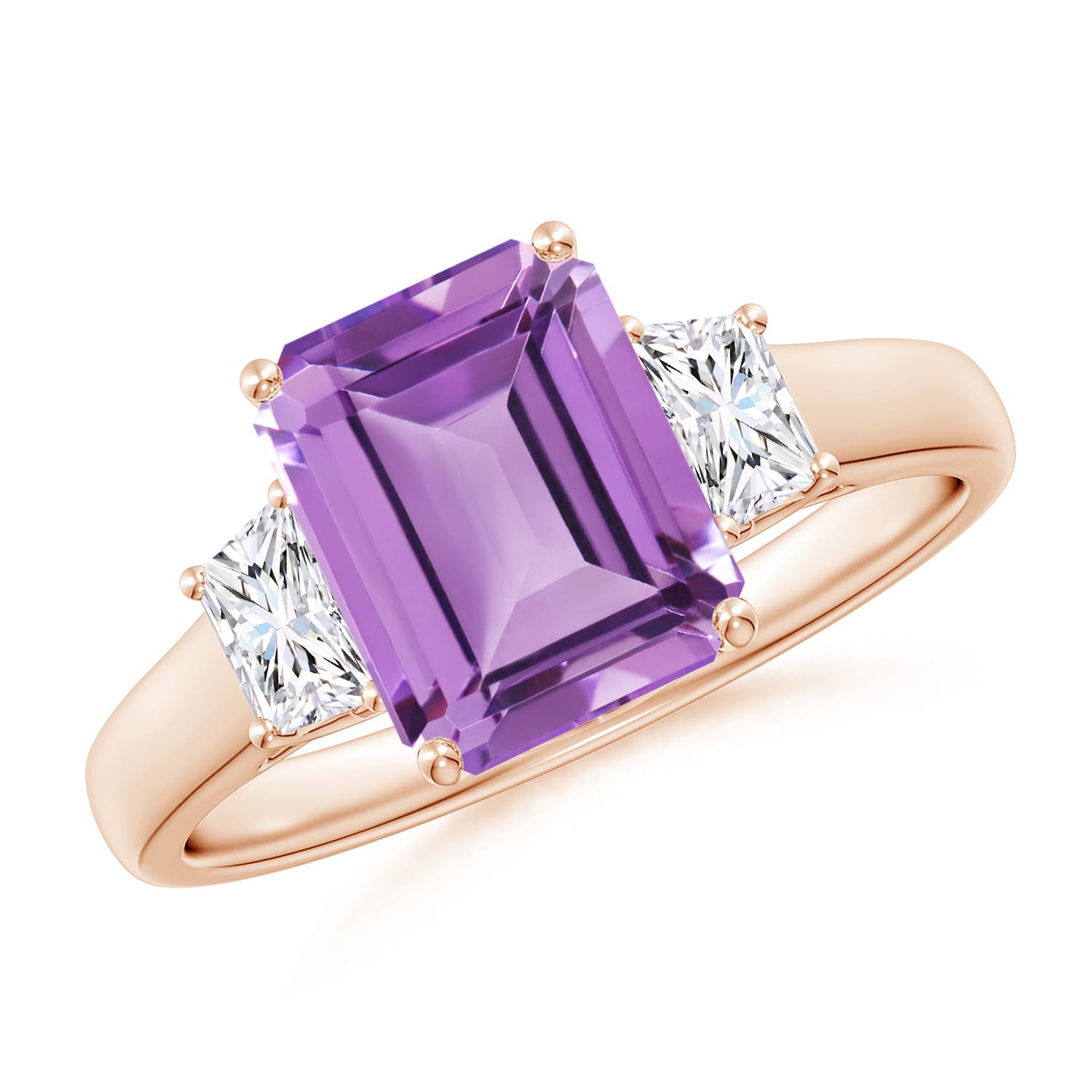 A- Amethyst / 2.52 CT / 14 KT Rose Gold