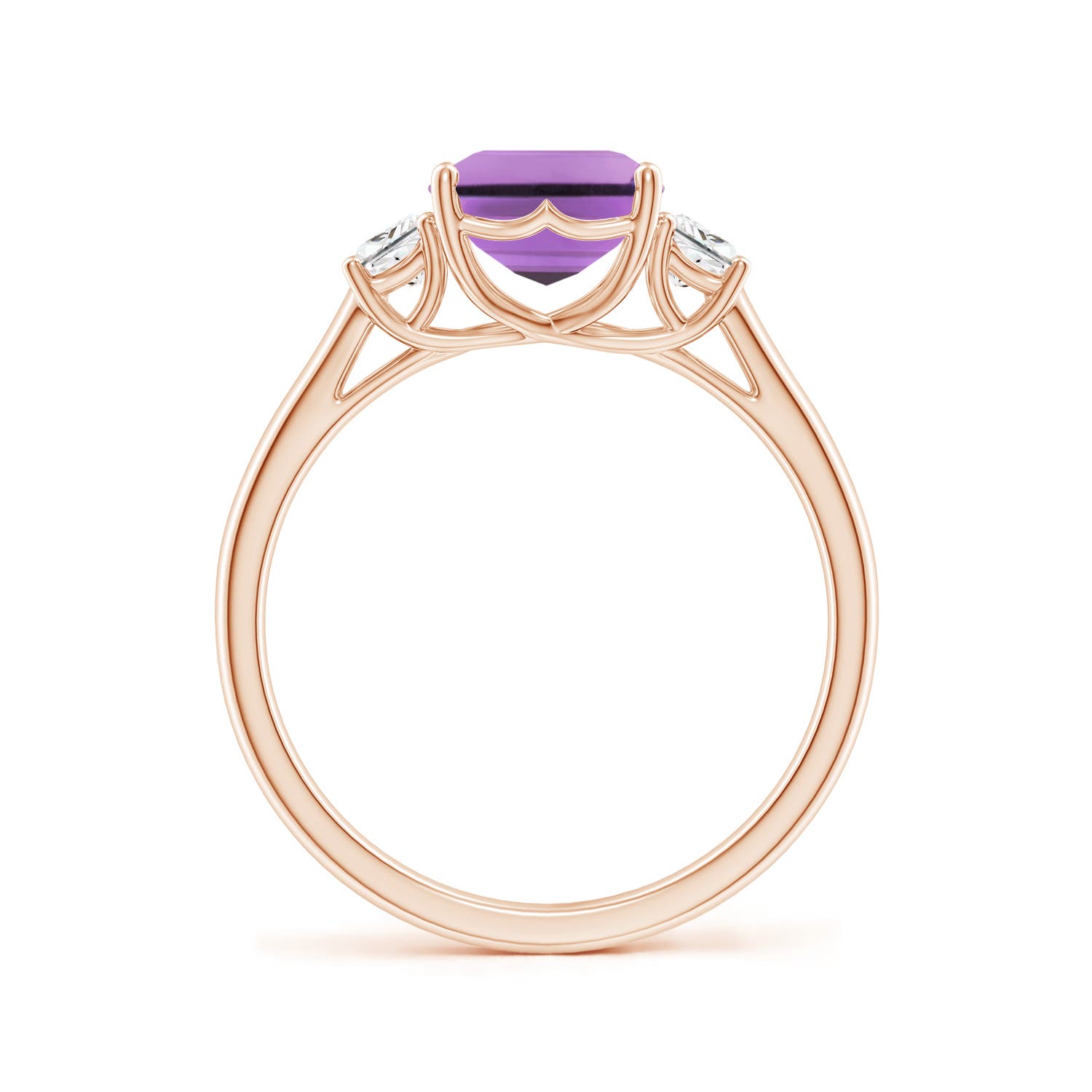 A - Amethyst / 2.52 CT / 14 KT Rose Gold