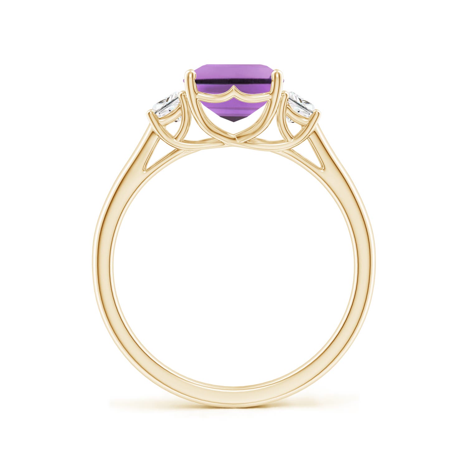 A- Amethyst / 2.52 CT / 14 KT Yellow Gold