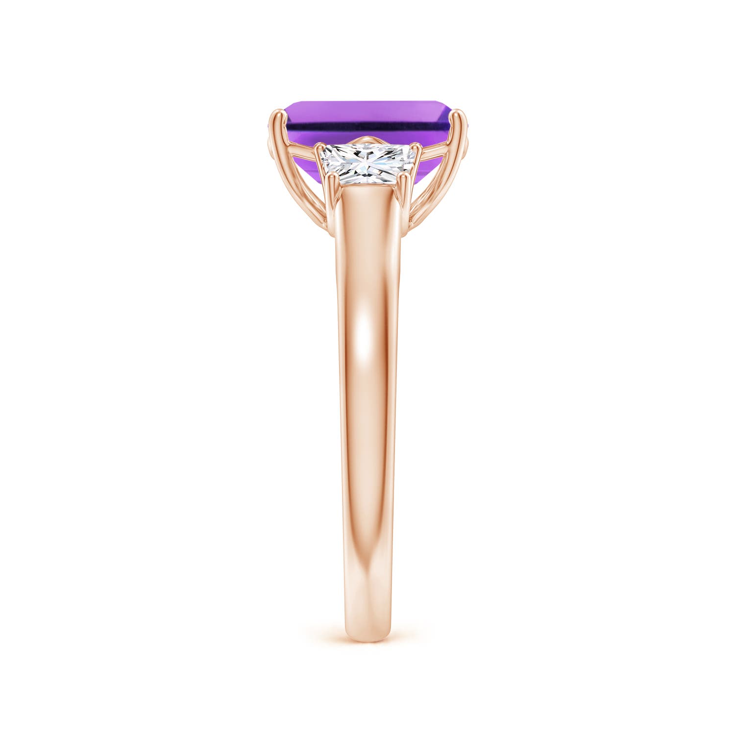 AA- Amethyst / 2.52 CT / 14 KT Rose Gold