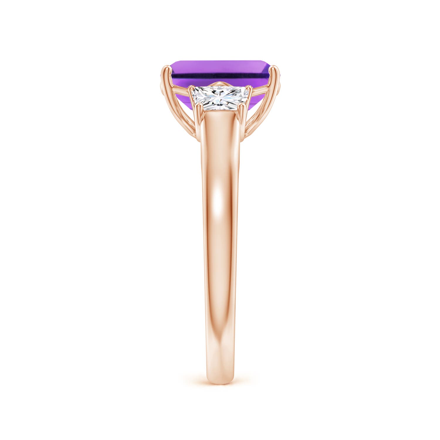 AA - Amethyst / 2.52 CT / 14 KT Rose Gold