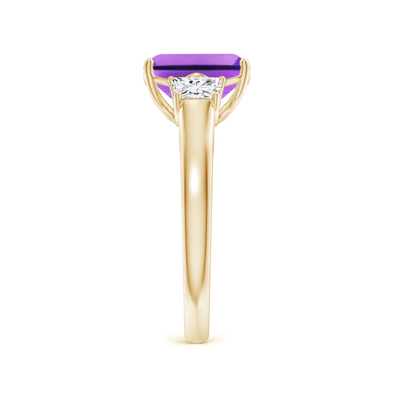 AA - Amethyst / 2.52 CT / 14 KT Yellow Gold