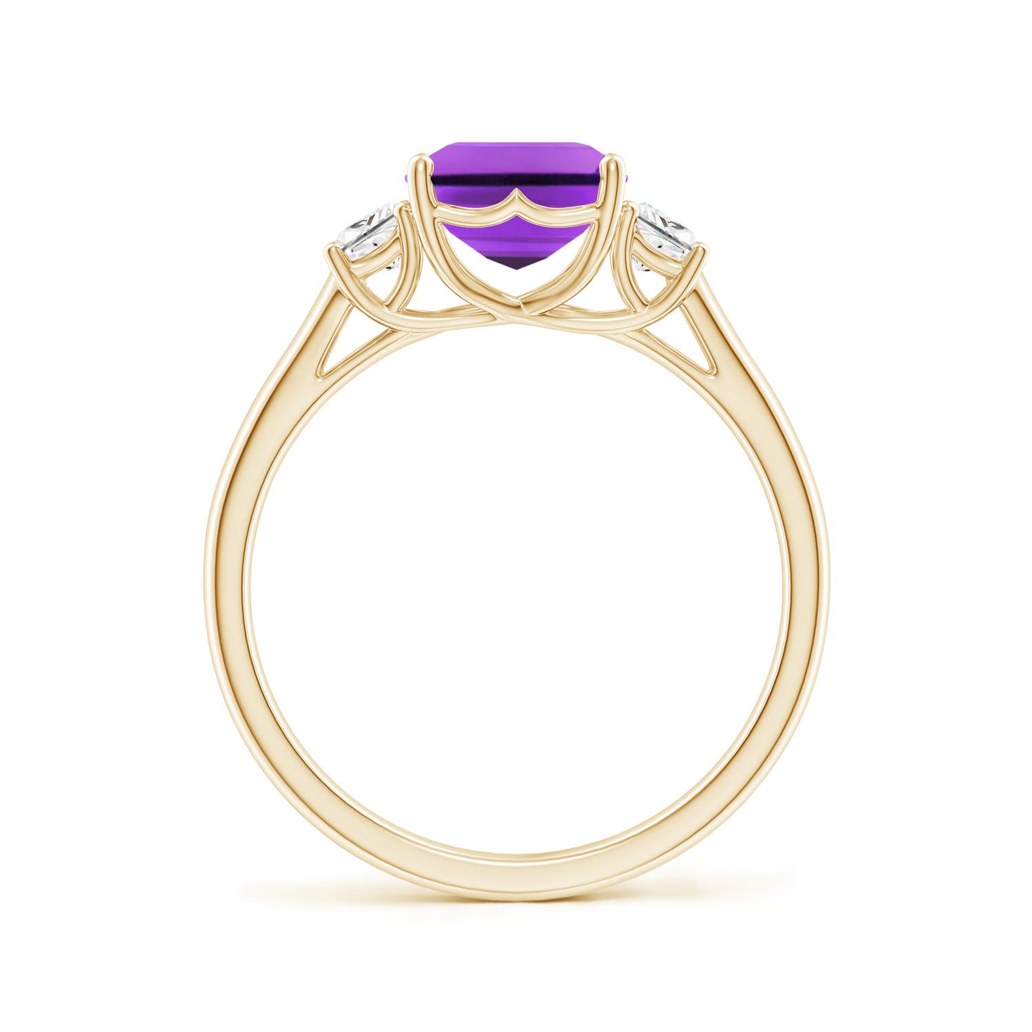 AAA - Amethyst / 2.52 CT / 14 KT Yellow Gold