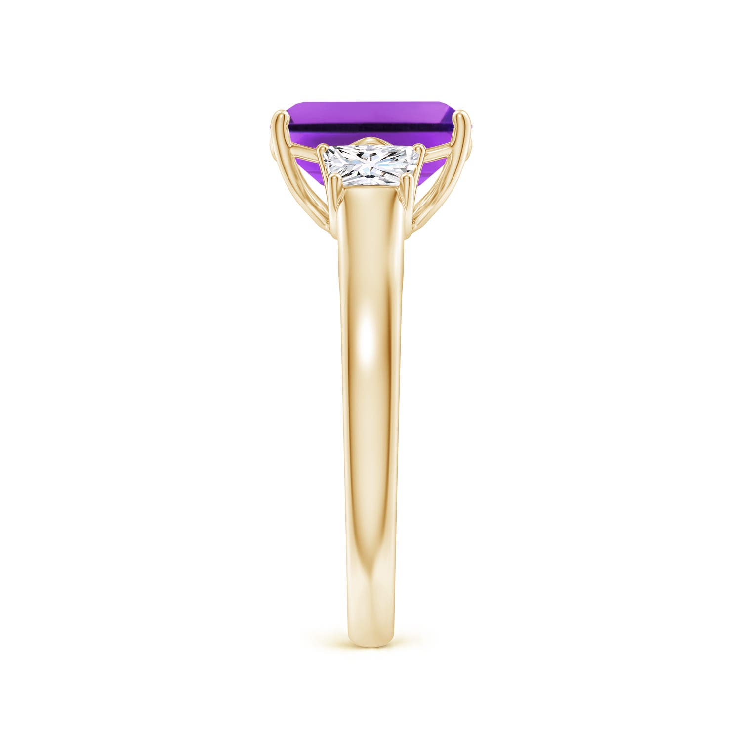 AAA- Amethyst / 2.52 CT / 14 KT Yellow Gold