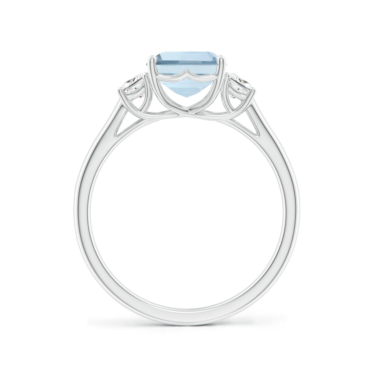 A - Aquamarine / 2.32 CT / 14 KT White Gold