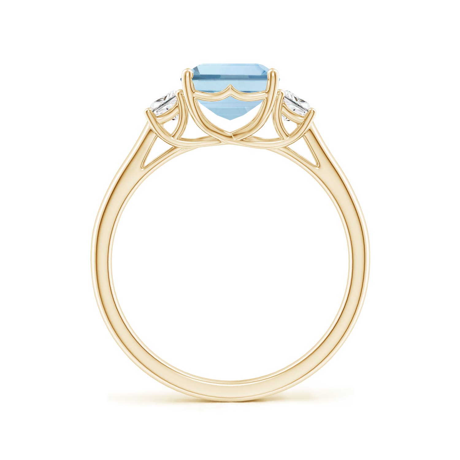 AA - Aquamarine / 2.32 CT / 14 KT Yellow Gold