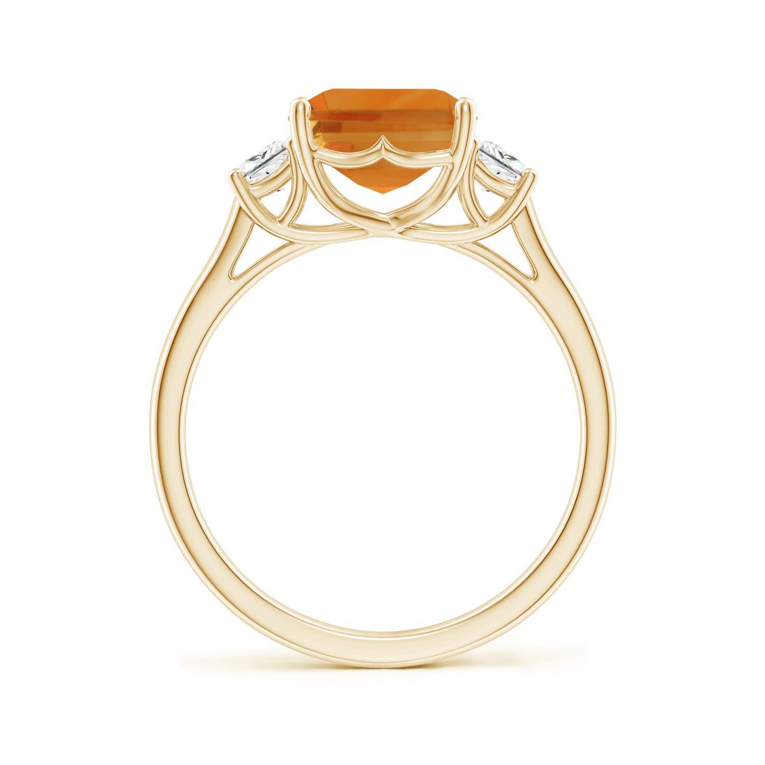 AA - Citrine / 3.42 CT / 14 KT Yellow Gold