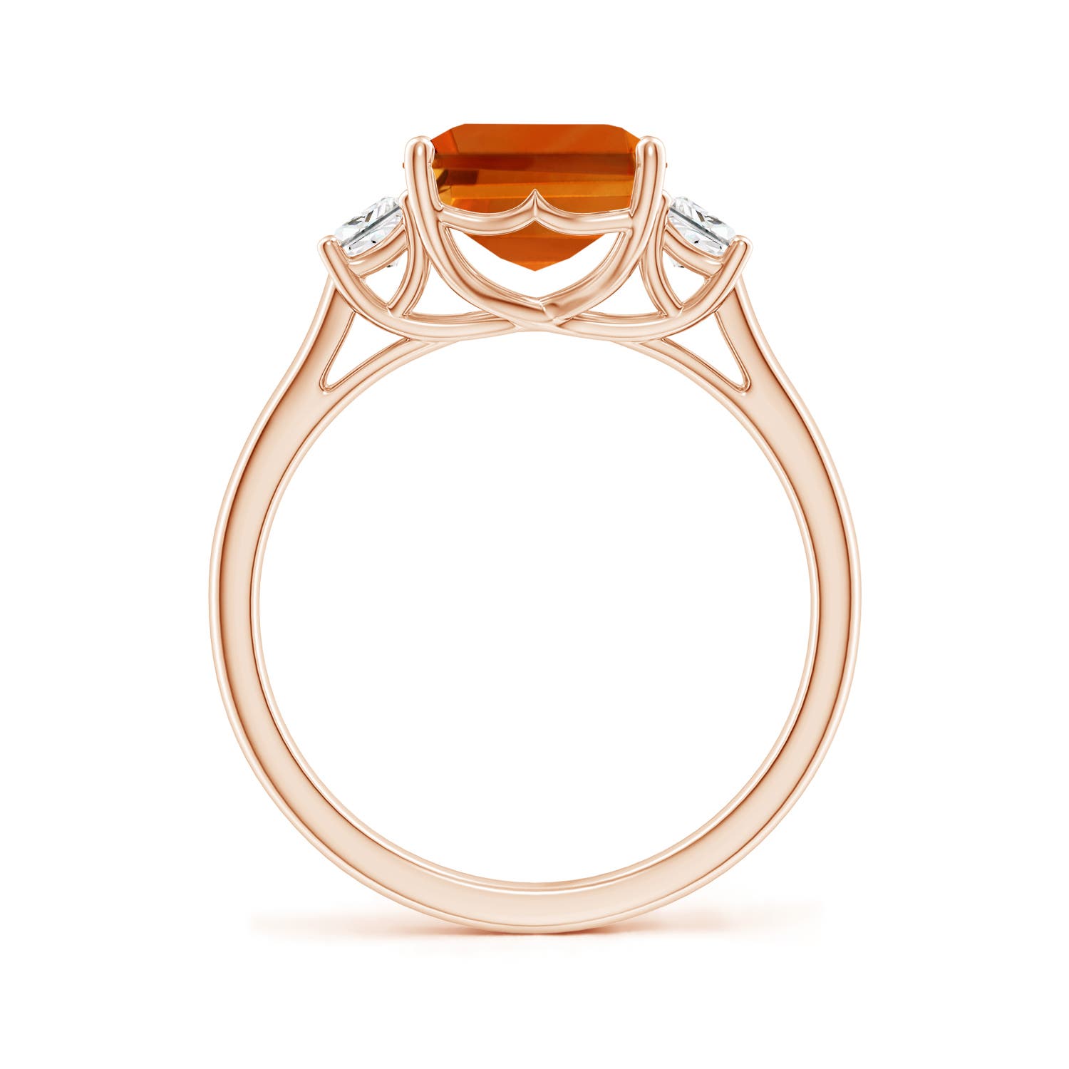 AAAA - Citrine / 3.42 CT / 14 KT Rose Gold