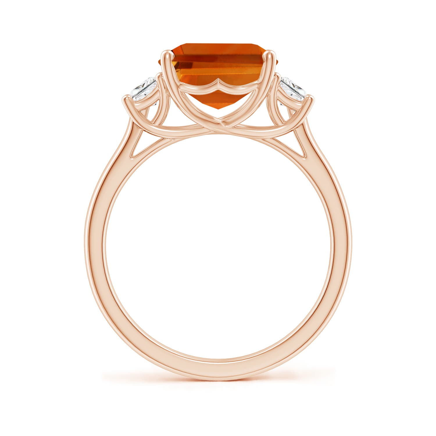 AAAA - Citrine / 4.52 CT / 14 KT Rose Gold