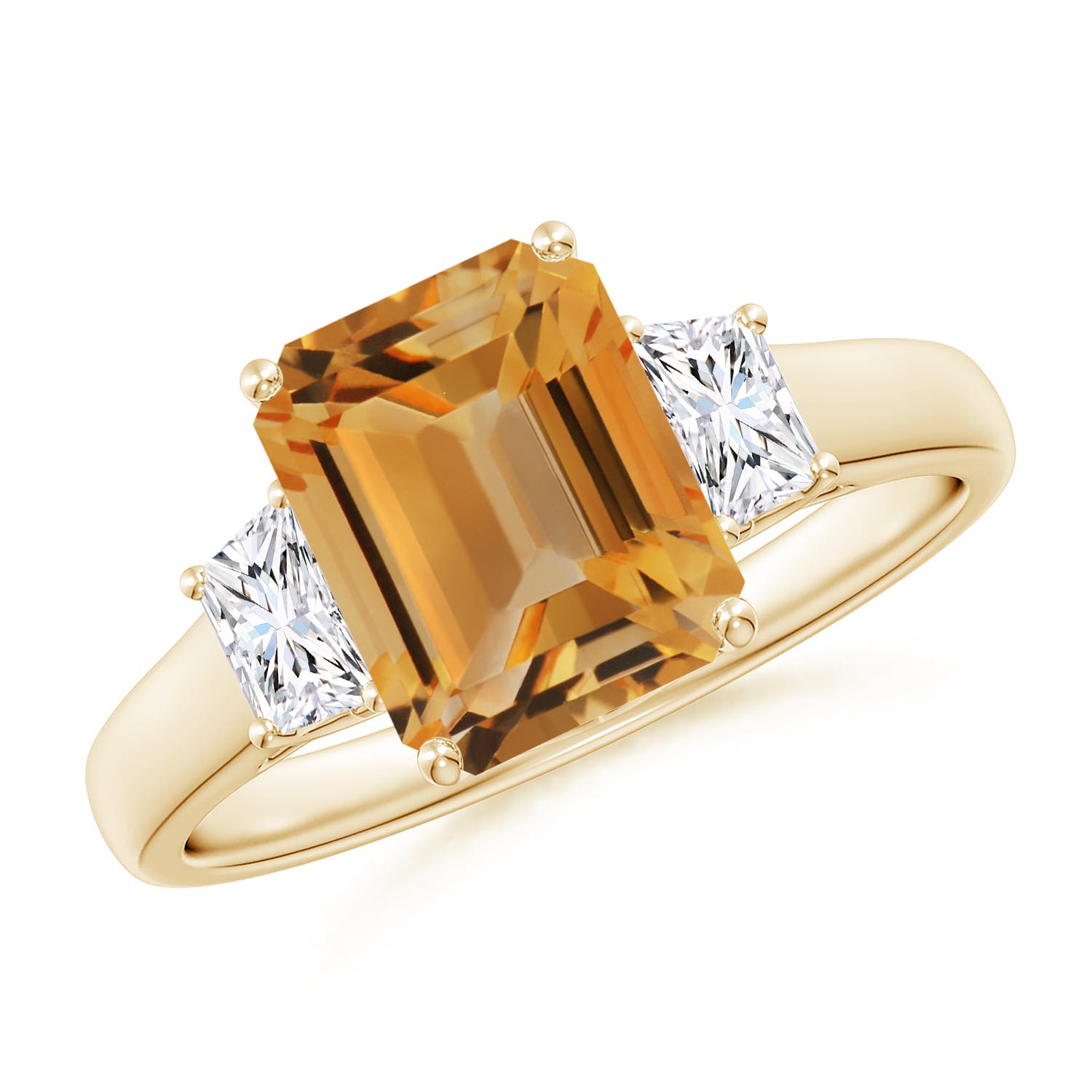 A - Citrine / 2.42 CT / 14 KT Yellow Gold