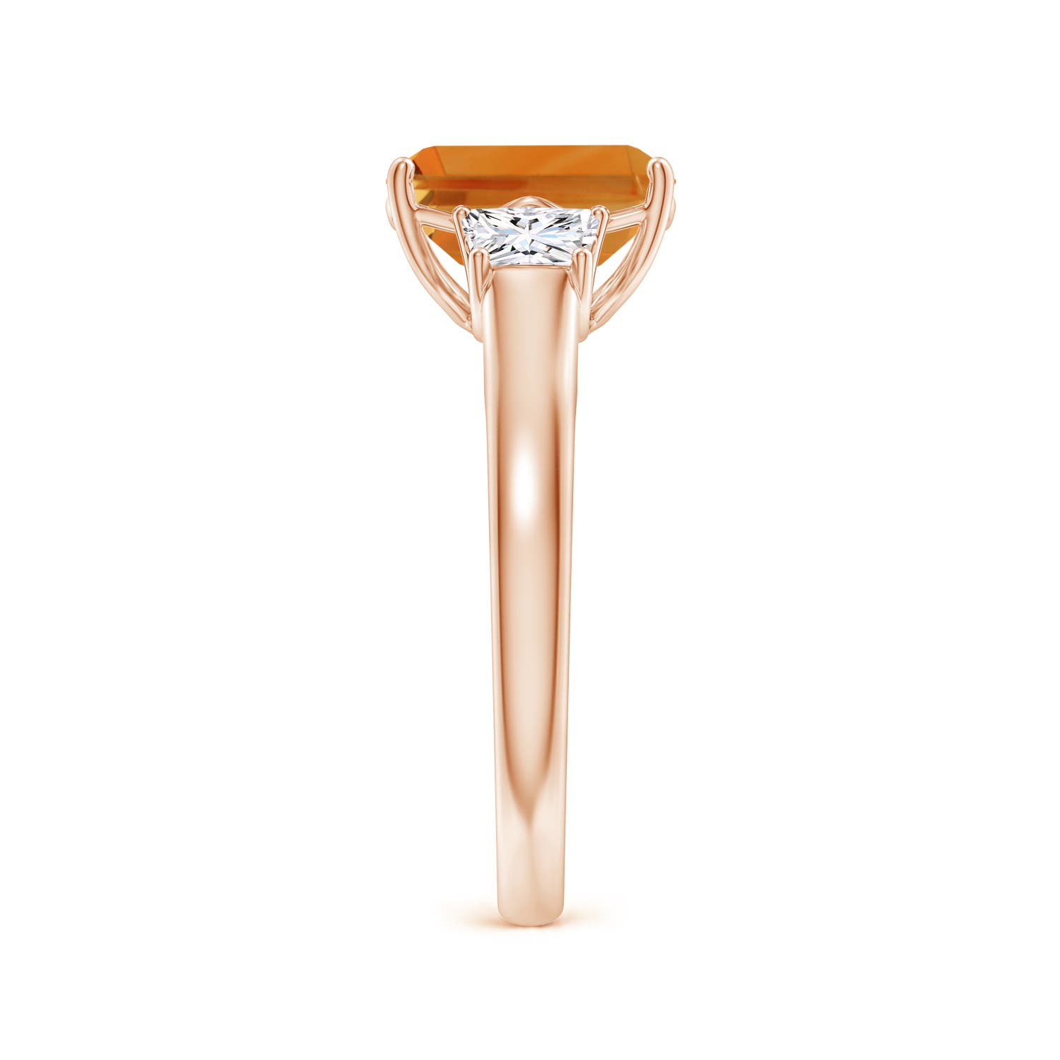 AA - Citrine / 2.42 CT / 14 KT Rose Gold