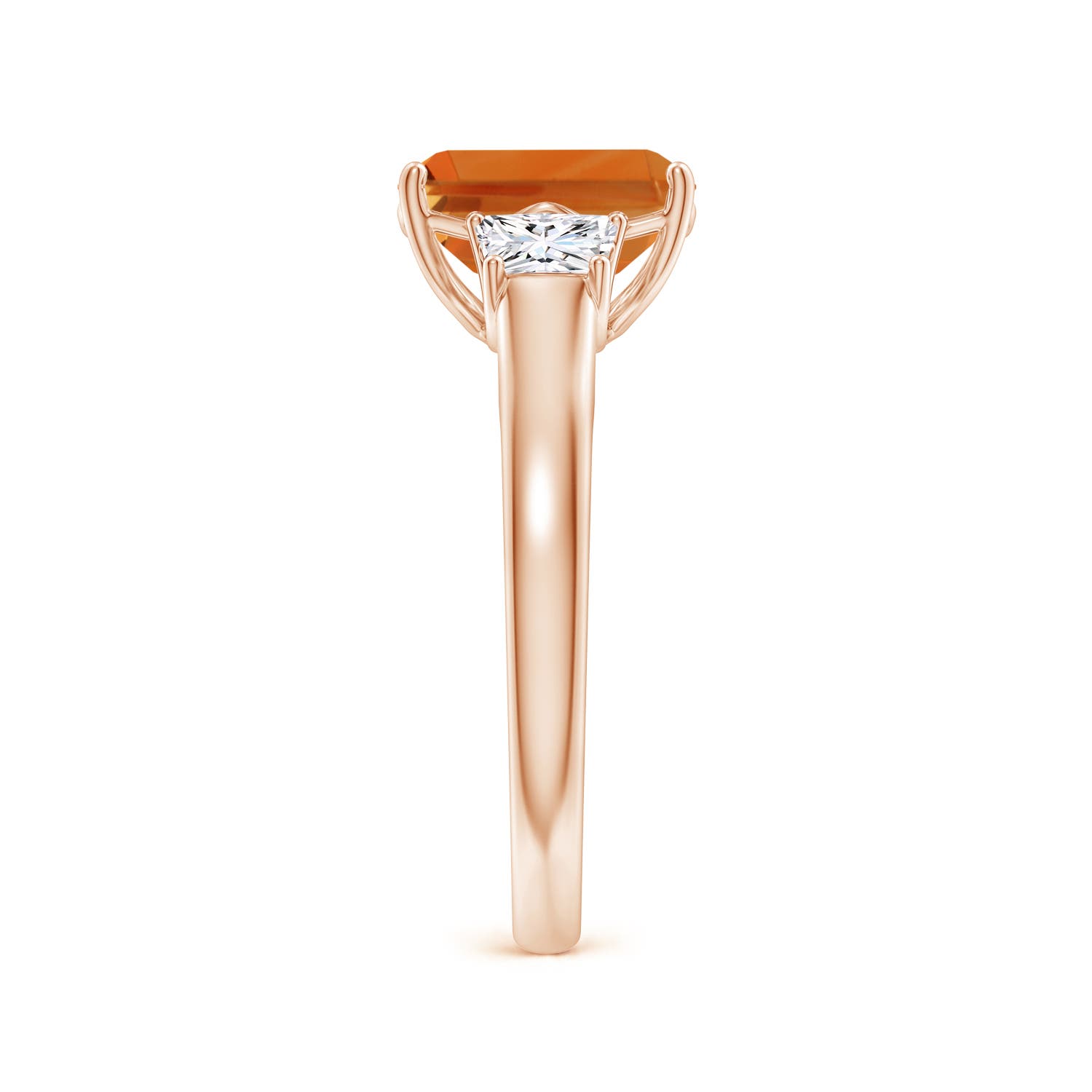 AAA - Citrine / 2.42 CT / 14 KT Rose Gold