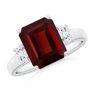 Emerald Cut AAA Garnet