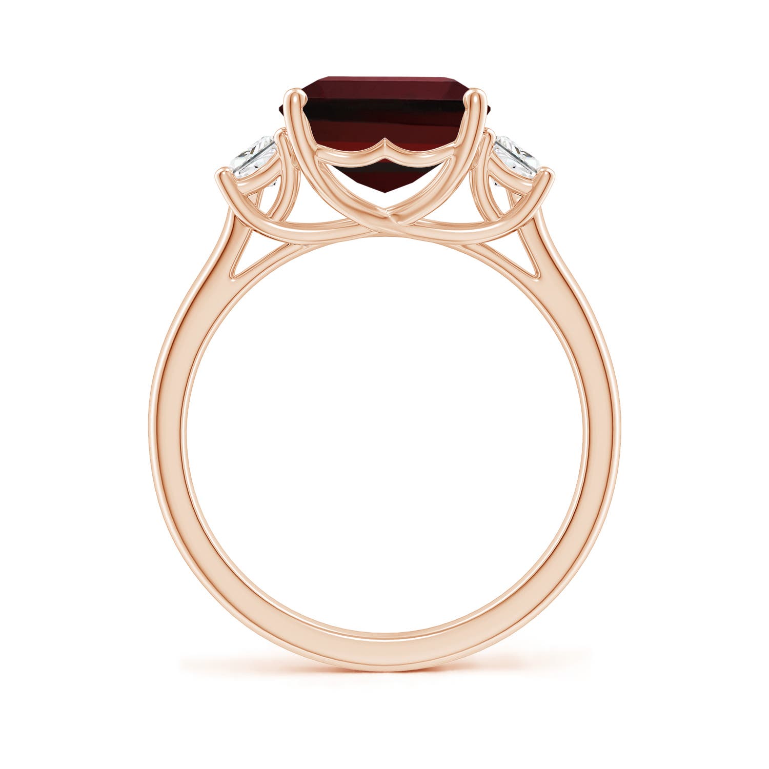 AAA - Garnet / 5.82 CT / 14 KT Rose Gold