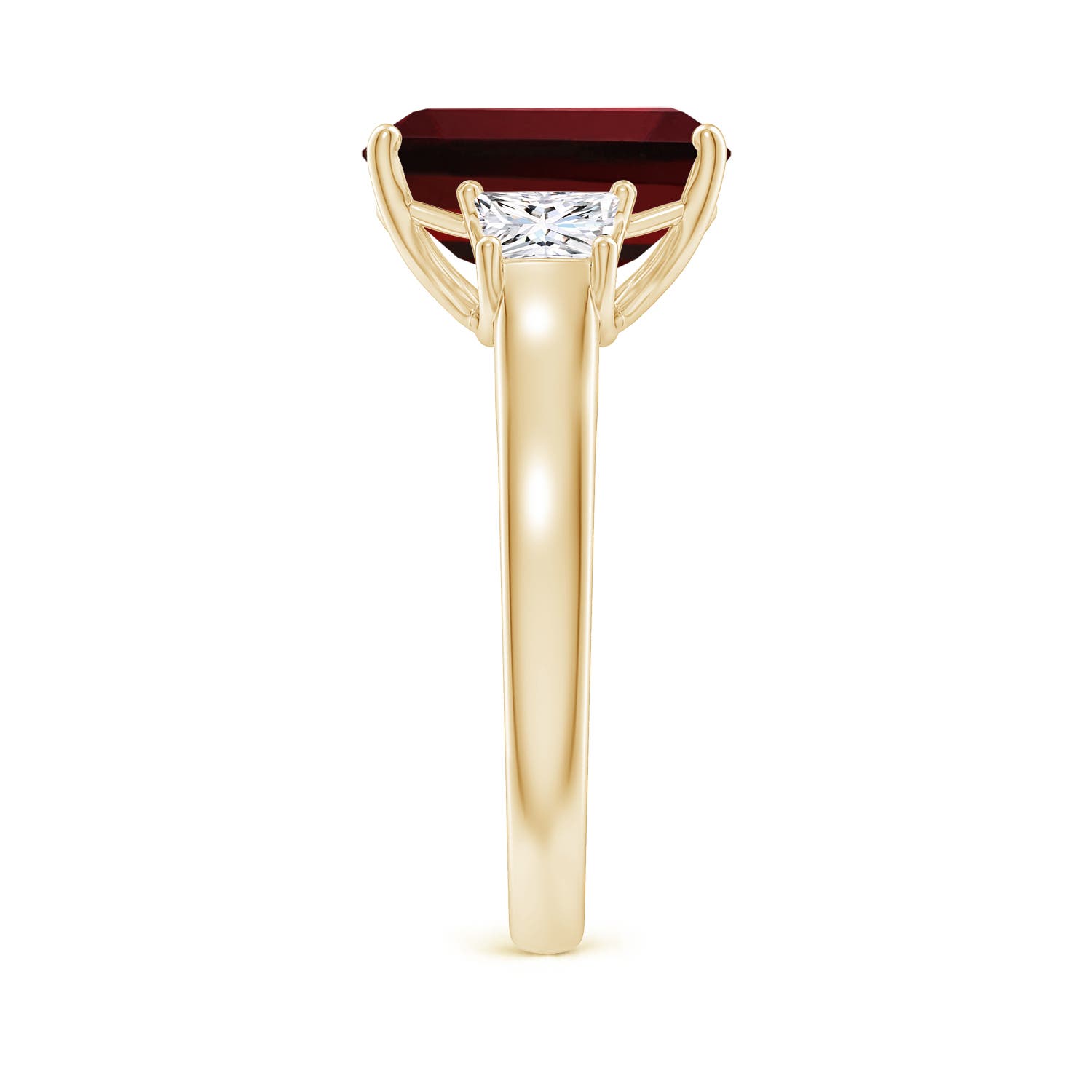 AAAA - Garnet / 5.82 CT / 14 KT Yellow Gold