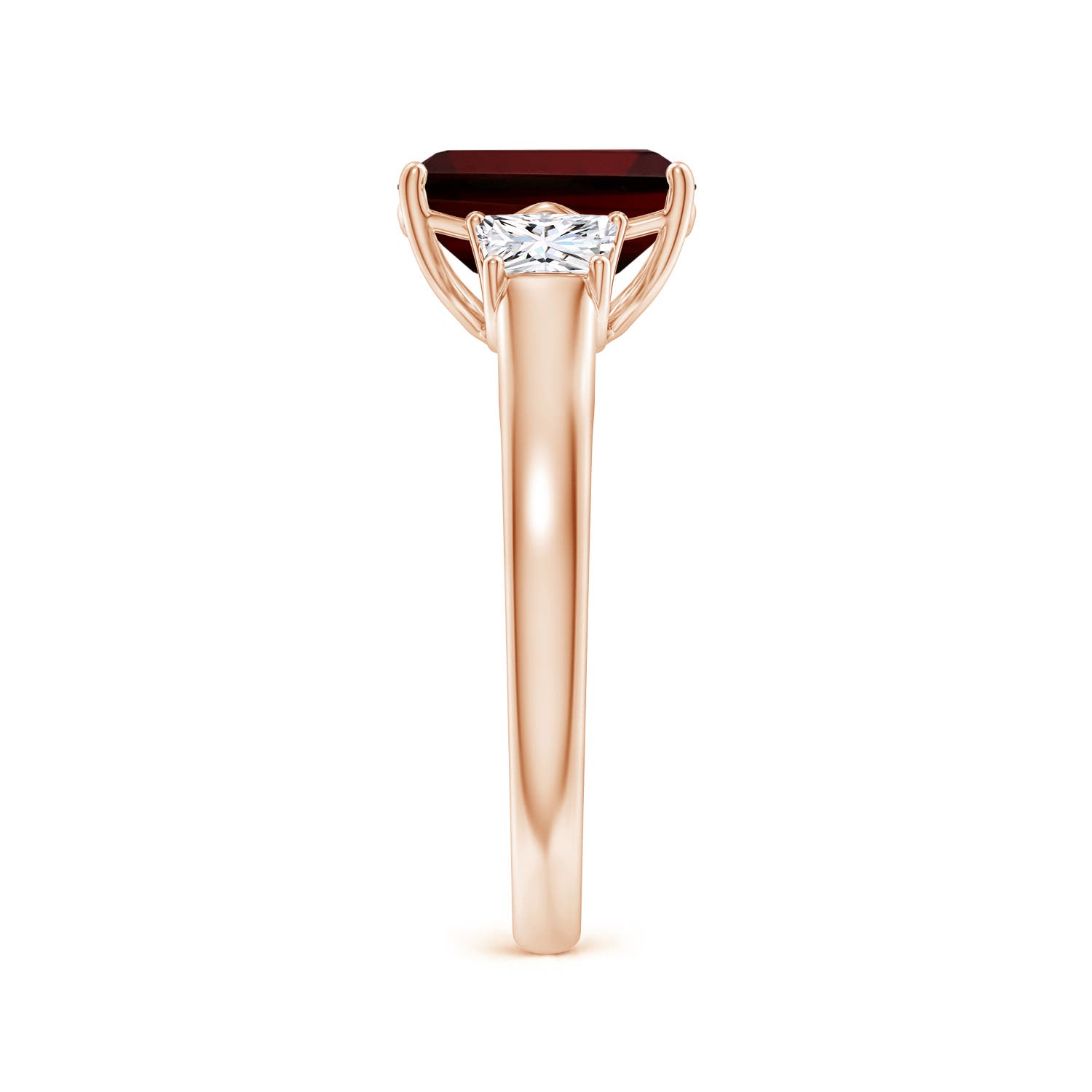 AA - Garnet / 3.12 CT / 14 KT Rose Gold