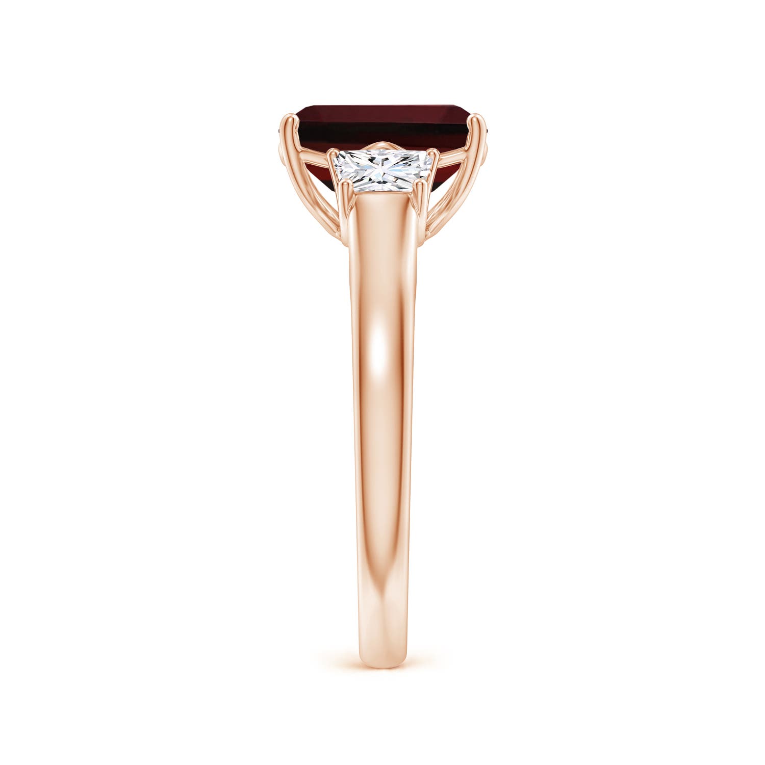 AAA - Garnet / 3.12 CT / 14 KT Rose Gold