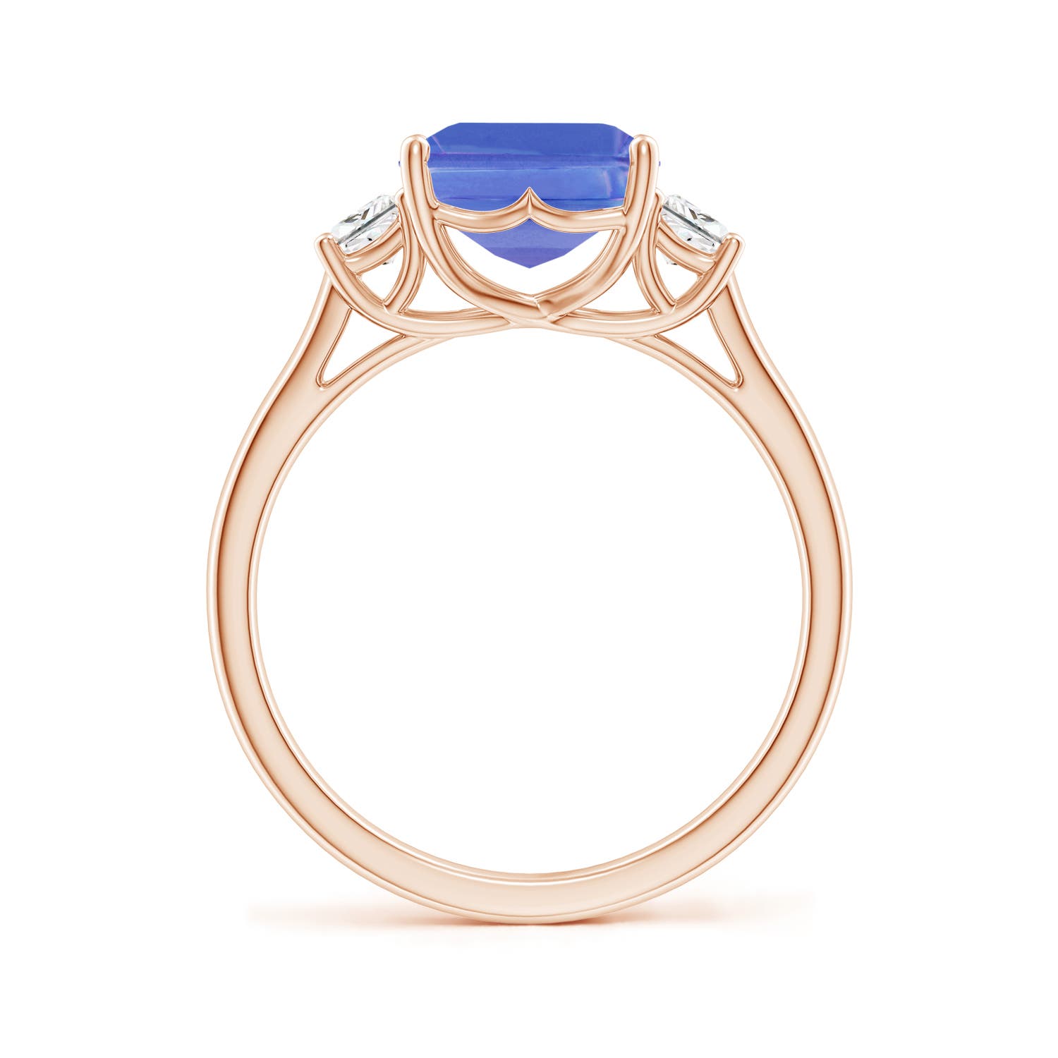 AA - Tanzanite / 3.47 CT / 14 KT Rose Gold