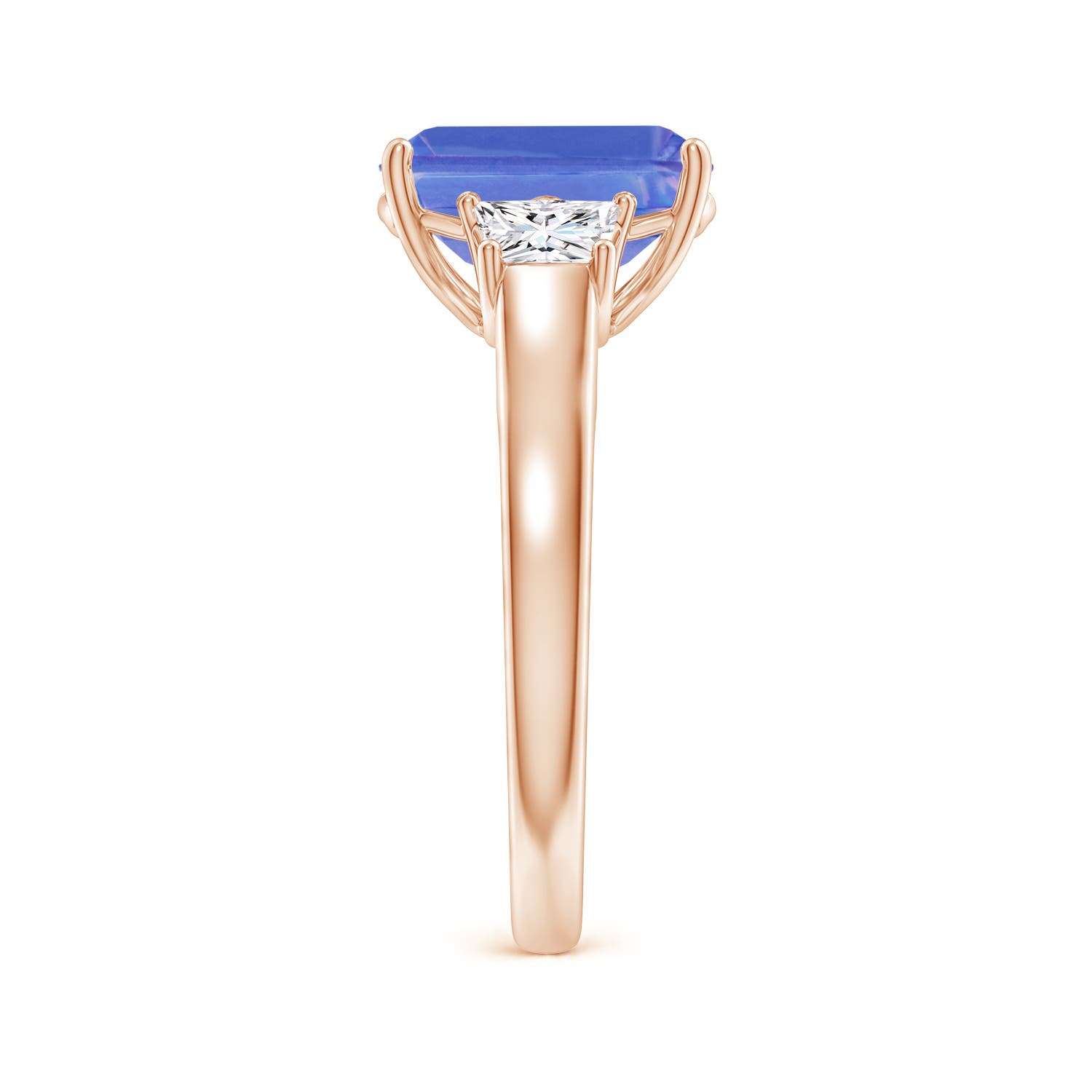 AA - Tanzanite / 3.47 CT / 14 KT Rose Gold