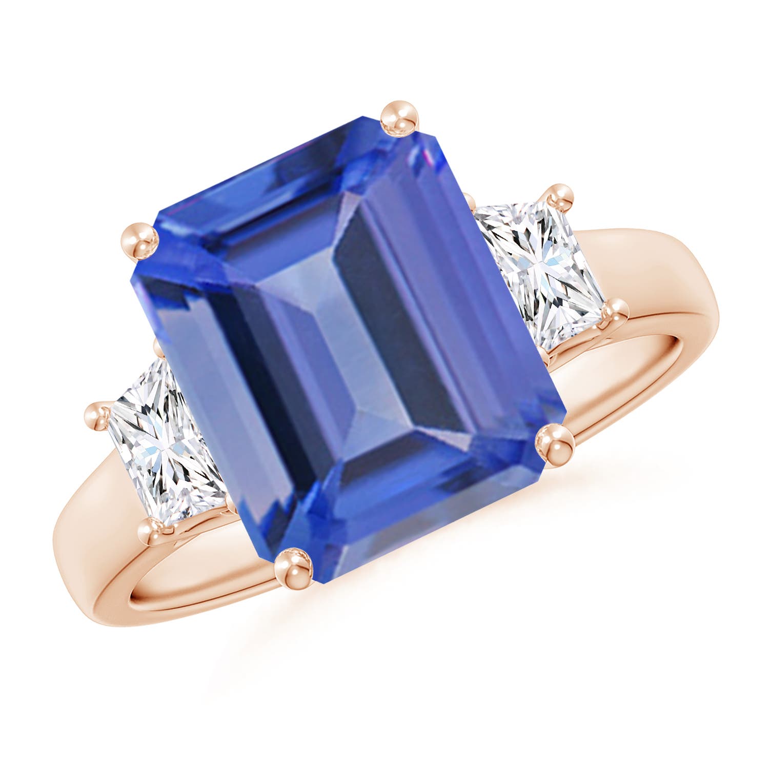 AA - Tanzanite / 5.72 CT / 14 KT Rose Gold