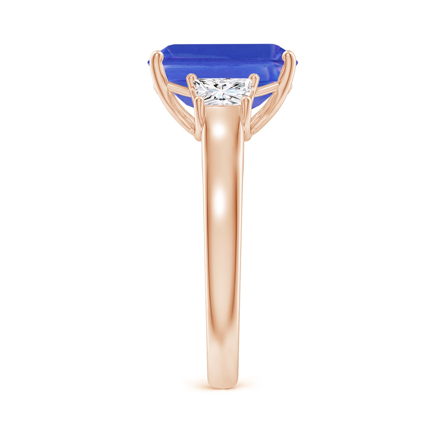 AAA - Tanzanite / 5.72 CT / 14 KT Rose Gold