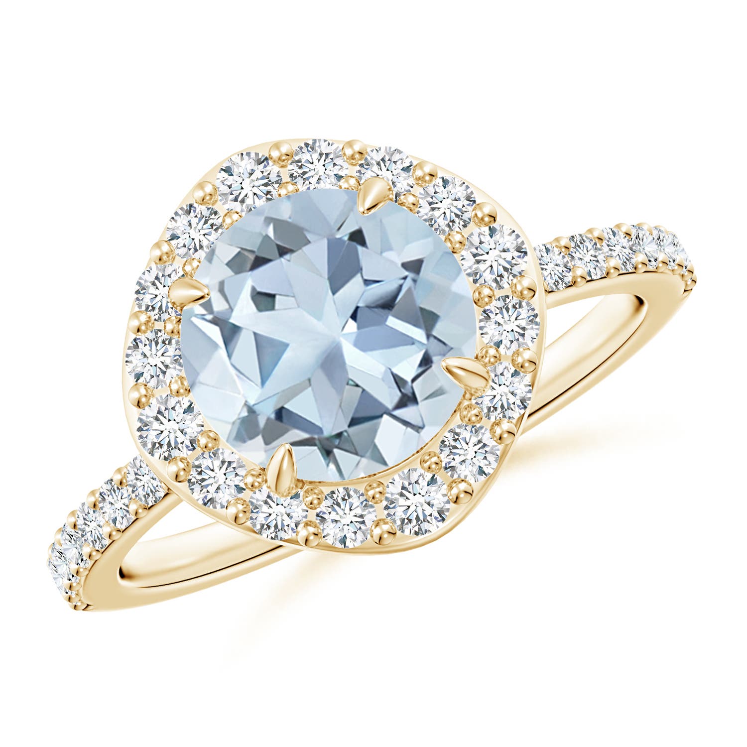 A - Aquamarine / 2.12 CT / 14 KT Yellow Gold