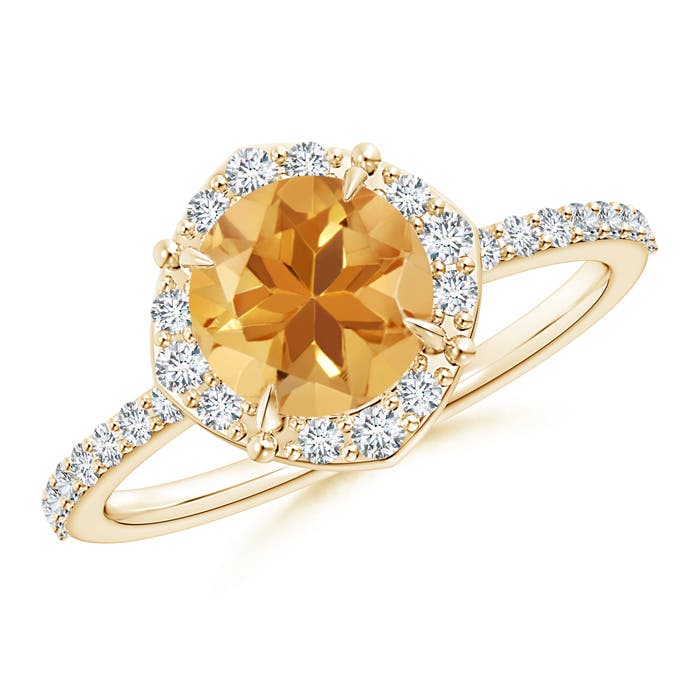 A - Citrine / 1.65 CT / 14 KT Yellow Gold