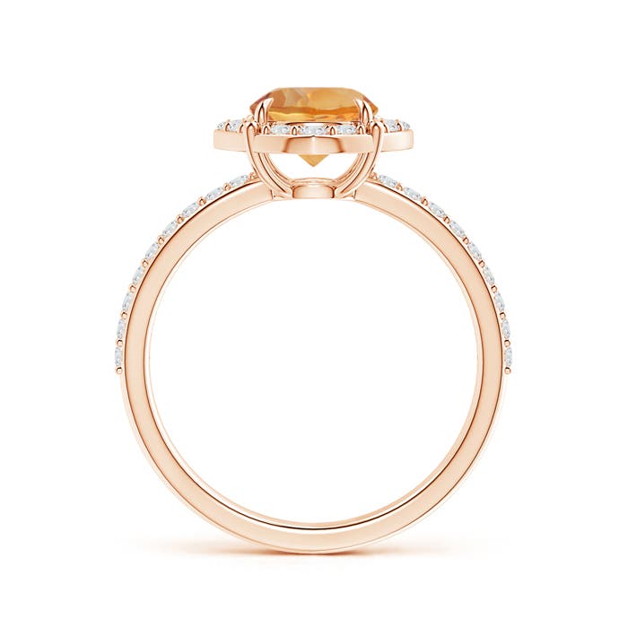 AA - Citrine / 1.65 CT / 14 KT Rose Gold