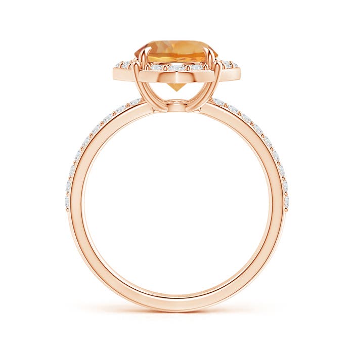 AA - Citrine / 2.22 CT / 14 KT Rose Gold