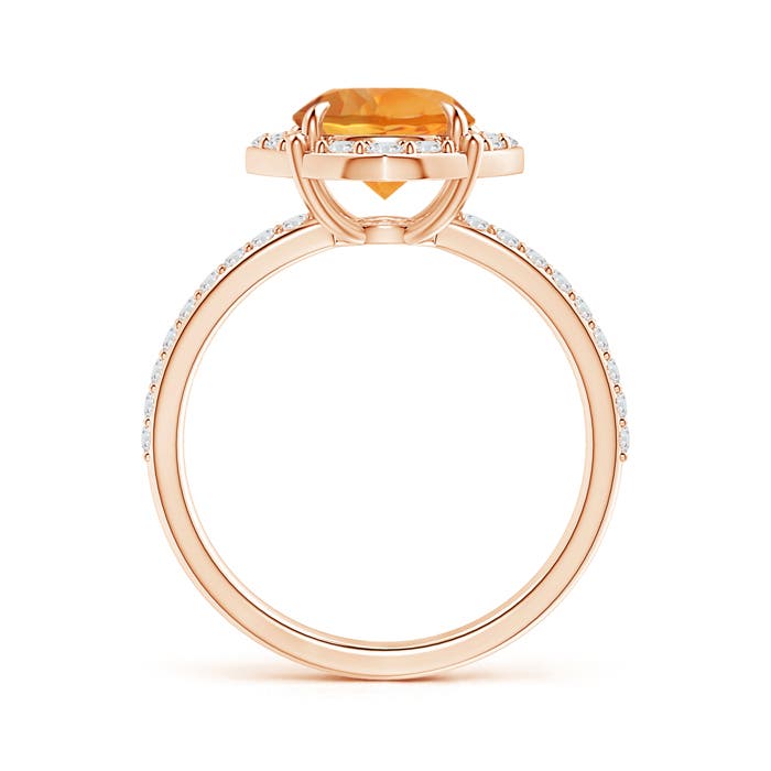 AAA - Citrine / 2.22 CT / 14 KT Rose Gold