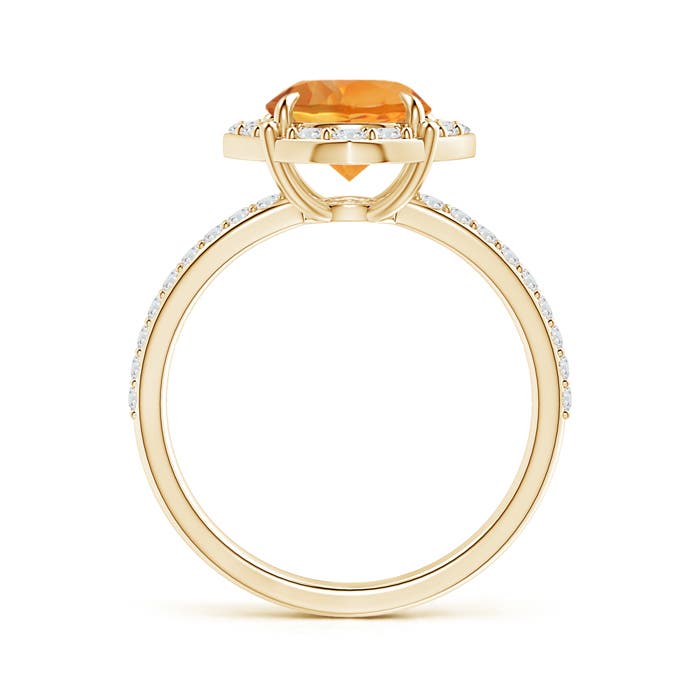 AAA - Citrine / 2.22 CT / 14 KT Yellow Gold