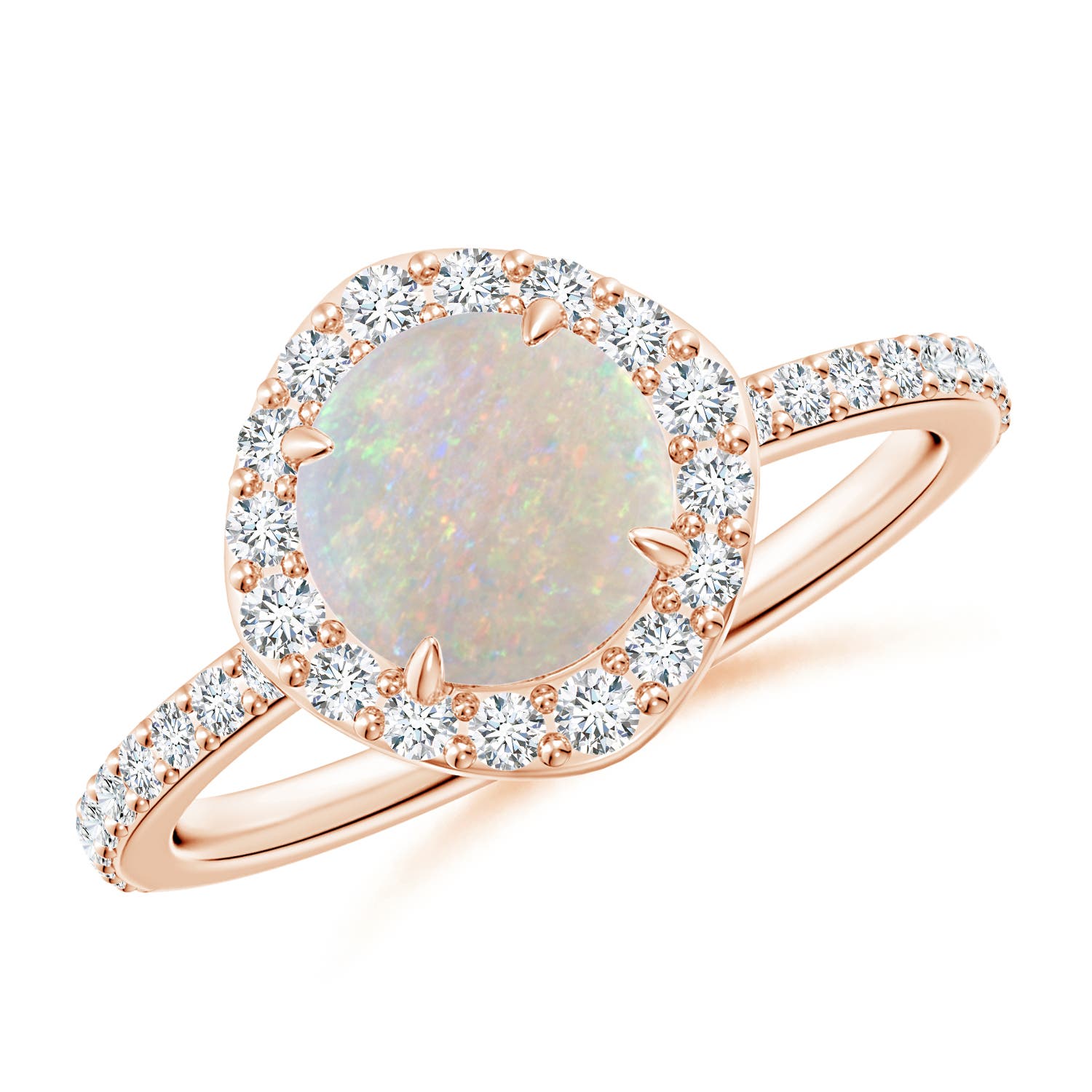 AA - Opal / 1.15 CT / 14 KT Rose Gold