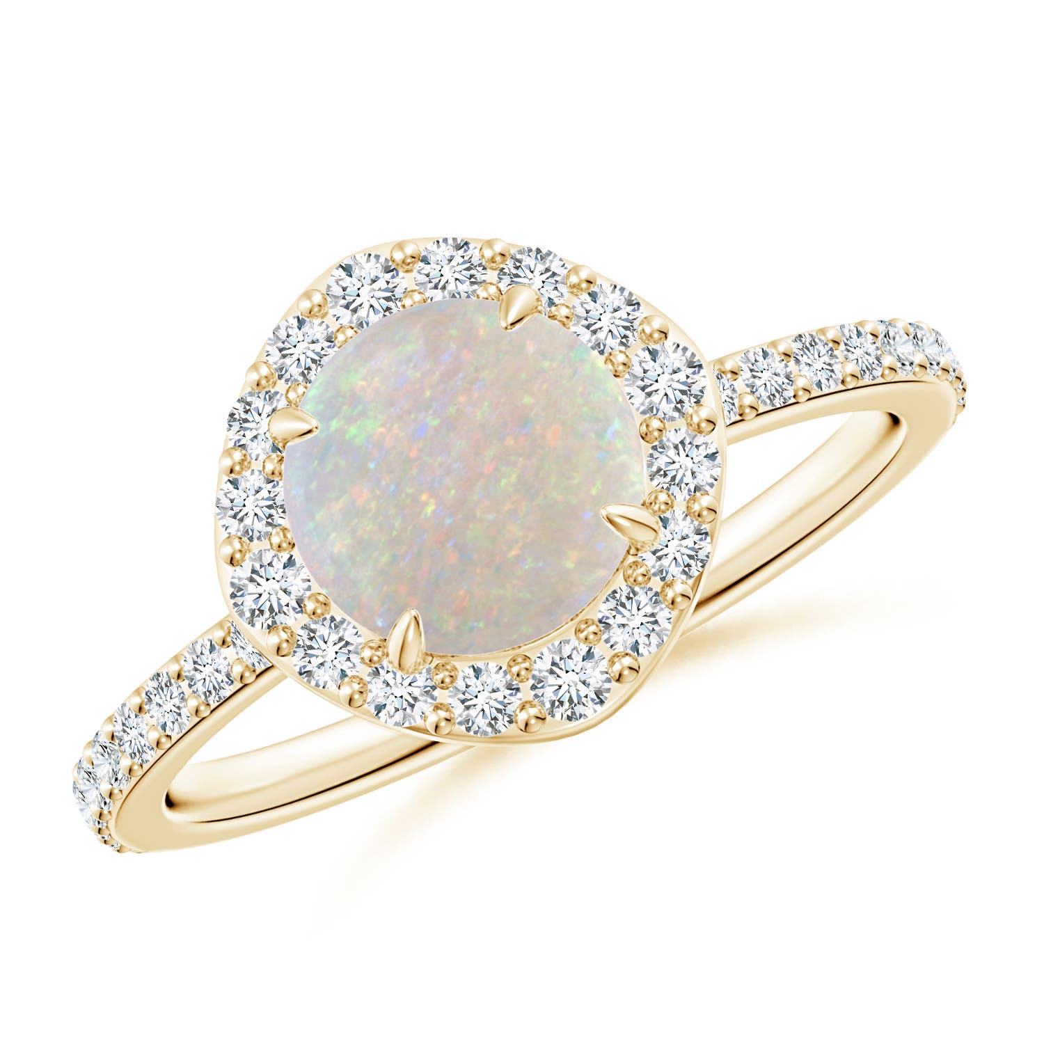 AA - Opal / 1.15 CT / 14 KT Yellow Gold