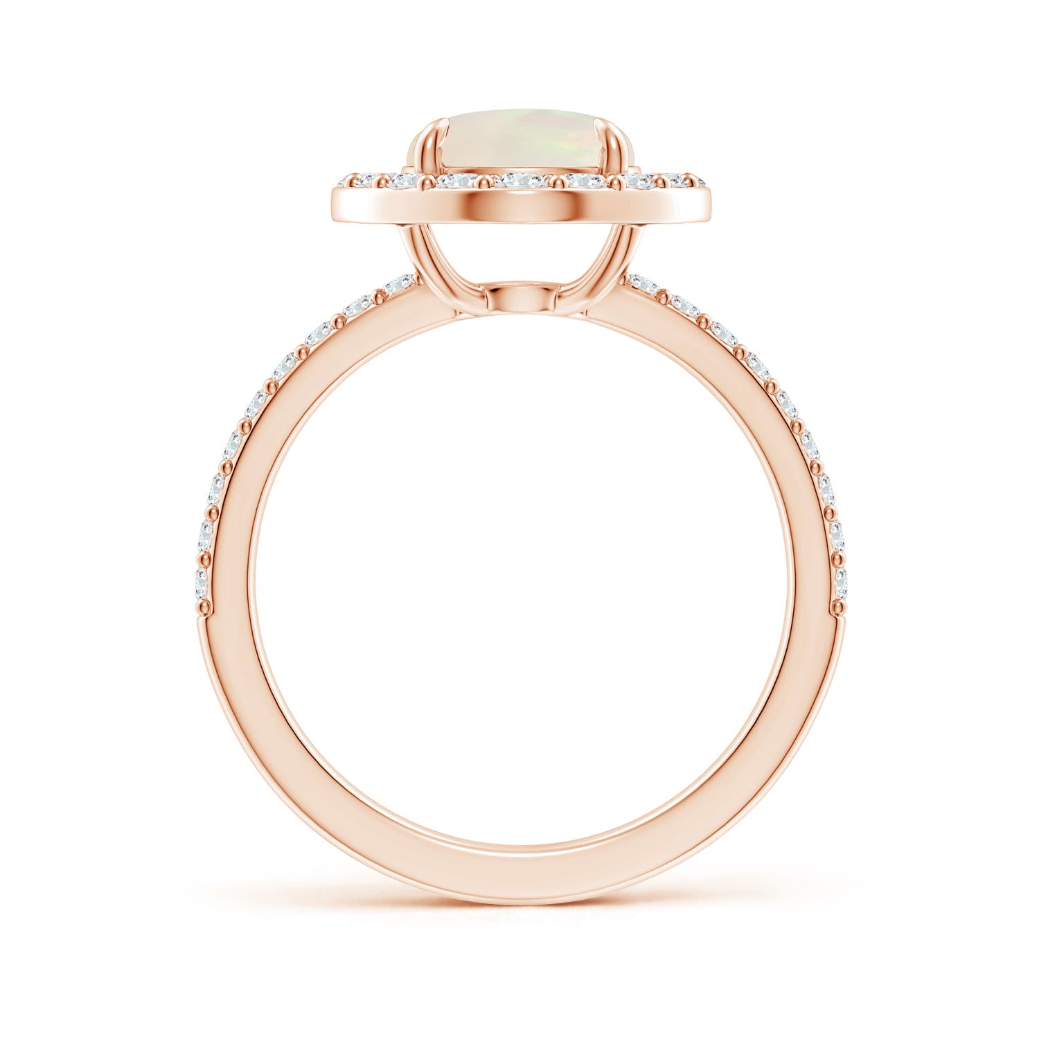 A - Opal / 1.67 CT / 14 KT Rose Gold