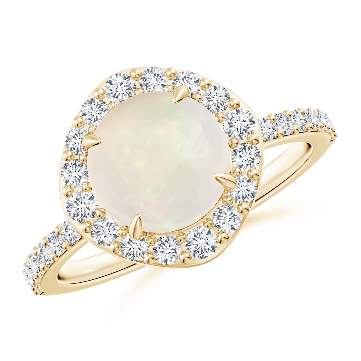 A - Opal / 1.67 CT / 14 KT Yellow Gold