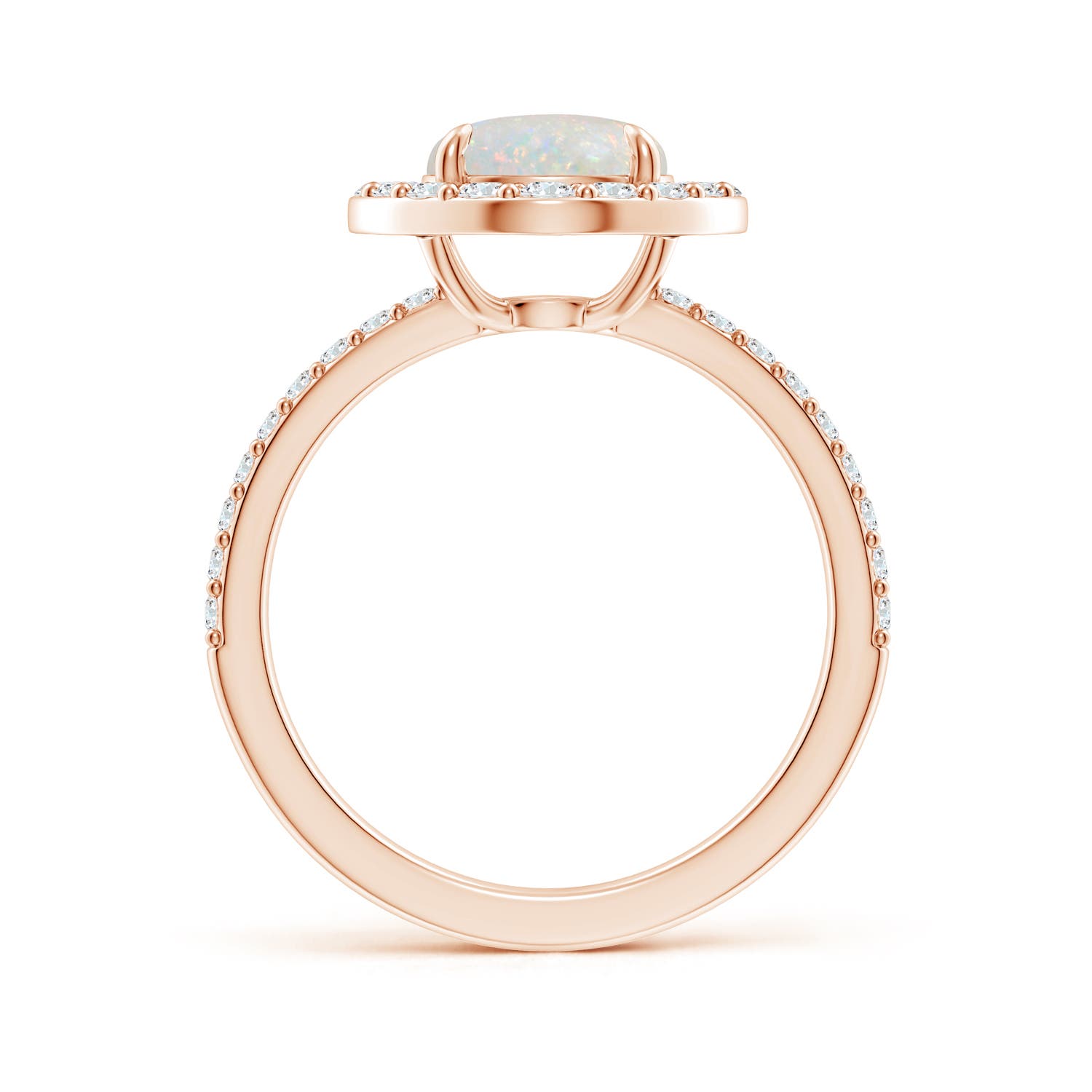 AA - Opal / 1.67 CT / 14 KT Rose Gold