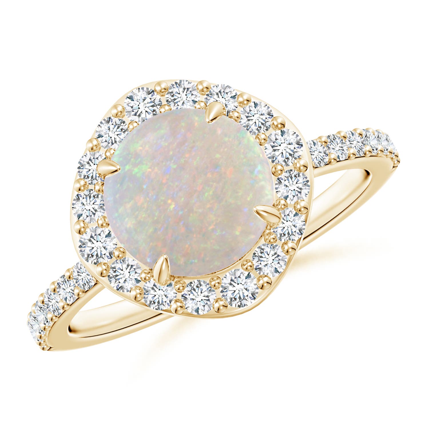 AA - Opal / 1.67 CT / 14 KT Yellow Gold