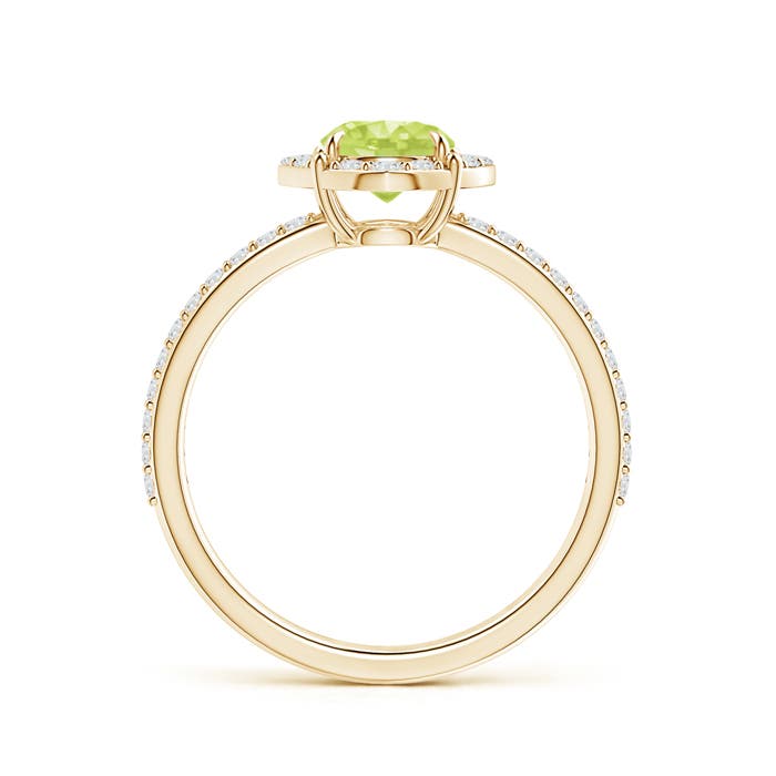 A - Peridot / 1.24 CT / 14 KT Yellow Gold