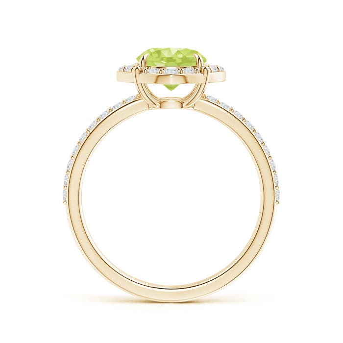 A - Peridot / 1.8 CT / 14 KT Yellow Gold