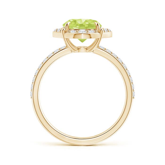 A - Peridot / 2.52 CT / 14 KT Yellow Gold